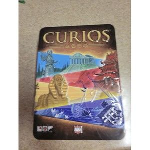 Curios Board Game Board AEG Games Tin Opened Cards Sealed See Photos